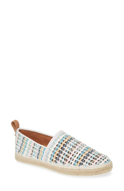 Gentle Souls By Kenneth Cole Lizzy Espadrille Flat In Pastel Multicolor Leather