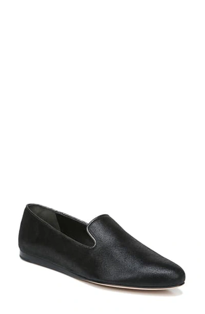 Veronica Beard Griffin 2 Loafer In Black Metallic