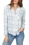 Rails Hunter Plaid Shirt In Mint Peony White