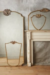 Anthropologie Wooded Manor Mirror By  In Brown Size M