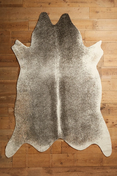 Anthropologie Rustic Living Rug By  In Grey Size 6 X 8 In Grey