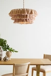 Justina Blakeney Fela Tasseled Chandelier By  In Purple Size S