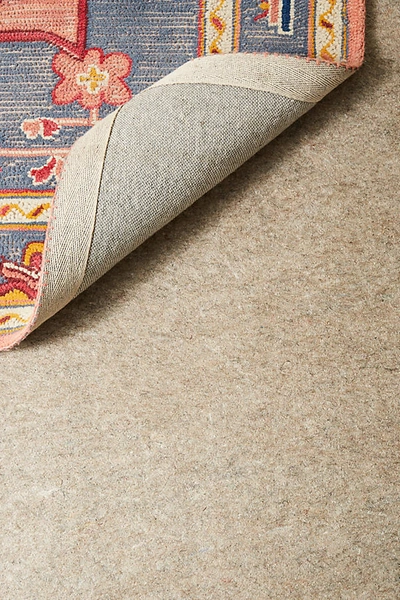 Anthropologie Premium Felted Rug Pad By  In Beige Size 5 D In Beige