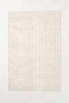 Anthropologie Flatwoven Leah Rug By  In Silver Size 3 X 5