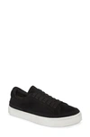 Allsaints Women's Trish Platform Sneakers In Black Suede