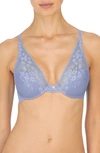 Natori Cherry Blossom Convertible Underwire Bra In Boat Blue