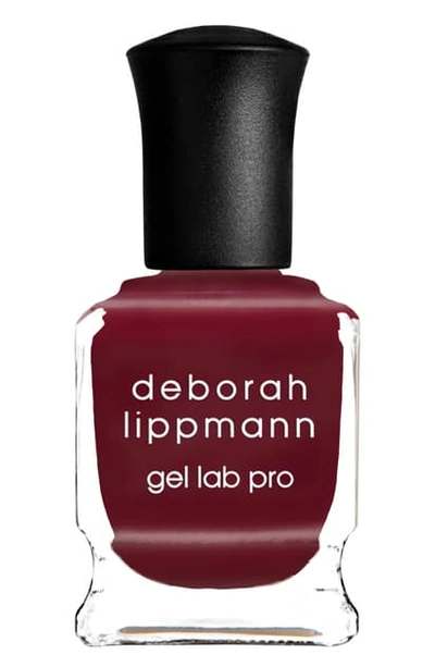 Deborah Lippmann Never, Never Land Gel Lab Pro Nail Color In Spill The Wine