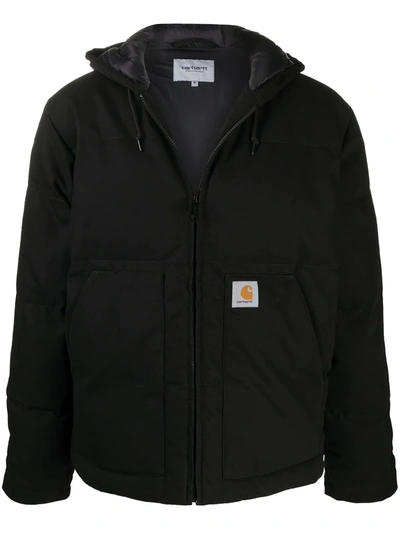 Carhartt Padded Zip-up Jacket In Black