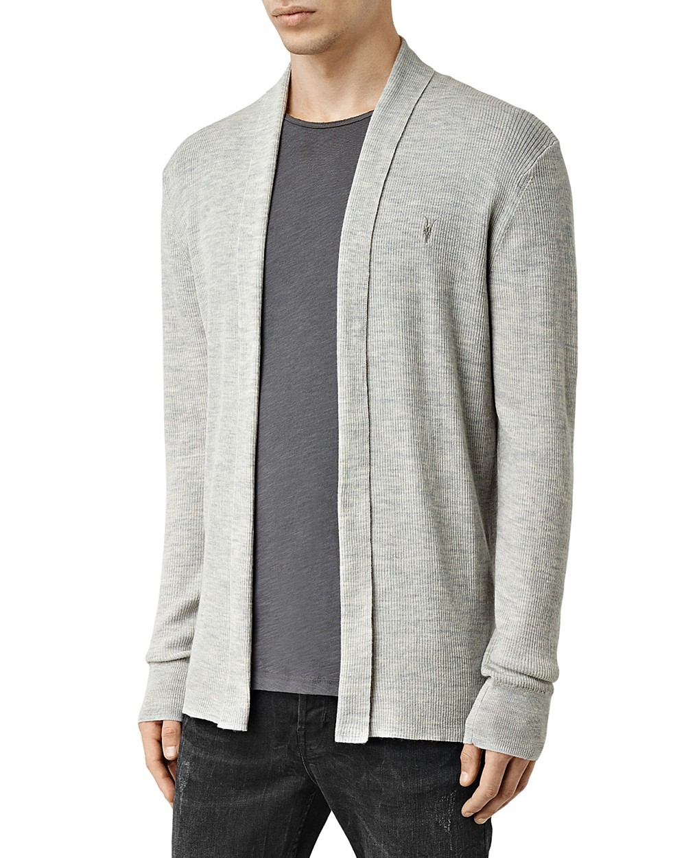 all saints mode merino cardigan