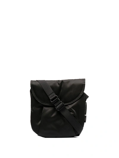 Porter-yoshida & Co Padded Crossbody Bag In Black