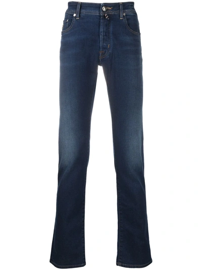 Jacob Cohen J688 Comfort Straight Leg Jeans In Blue