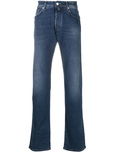 Jacob Cohen J688 Comfort Straight Leg Jeans In Blue
