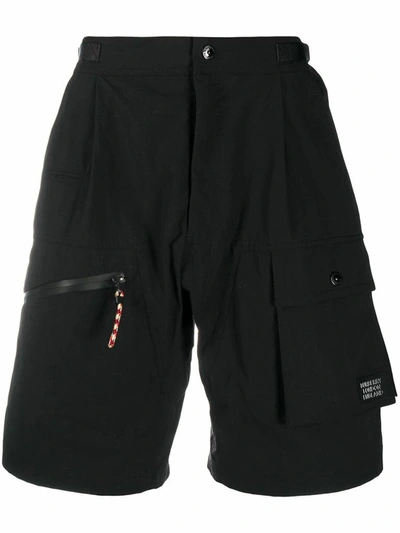 Burberry Men's Black Cotton Shorts