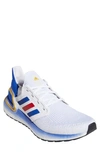 Adidas Originals Ultraboost 20 Running Shoe In Ftwr White/ White/ Black