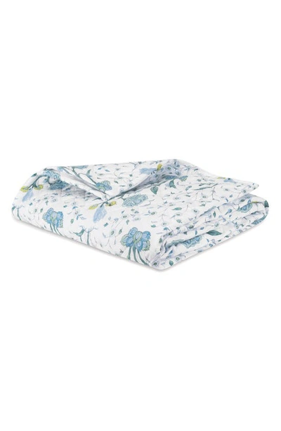 Matouk Khilana Cotton Quilt In Blue