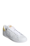 Adidas Originals Stan Smith Sneaker In White/ Silver/ Corn Yellow