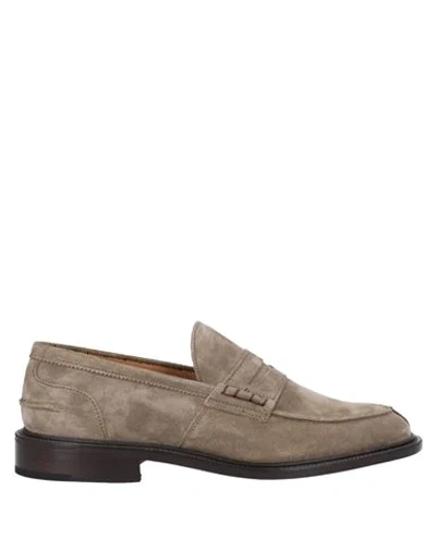 Tricker's Loafers In Dove Grey
