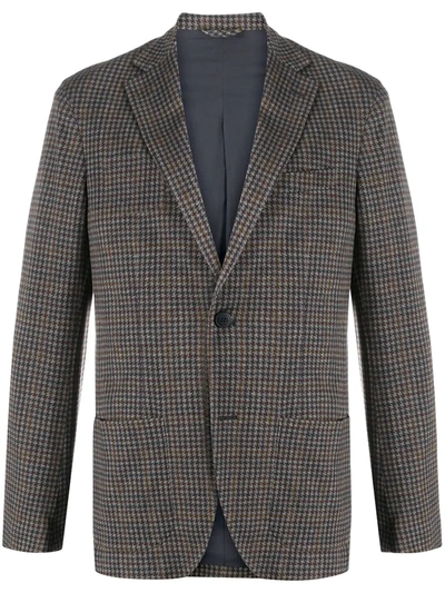 Altea Americana Wool Blazer In Green