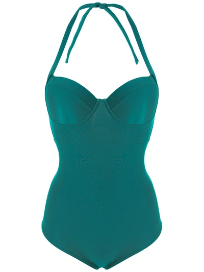 Amir Slama Plain One-piece In Green