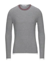 Grey Daniele Alessandrini Sweaters In Grey