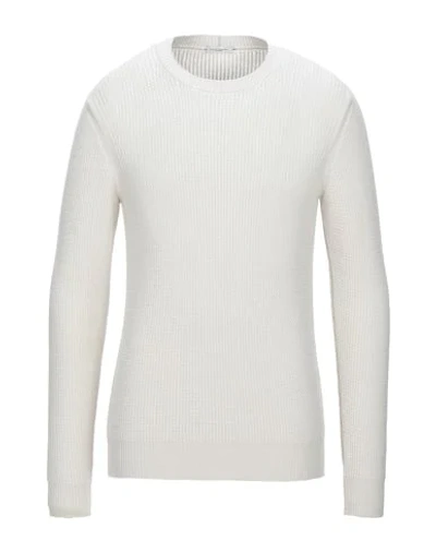 Paolo Pecora Sweaters In Ivory