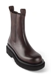 Jeffrey Campbell Tanked Chelsea Boot In Brown