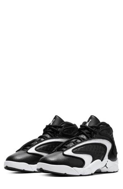 Jordan Og Sneaker In Black/ White/ White