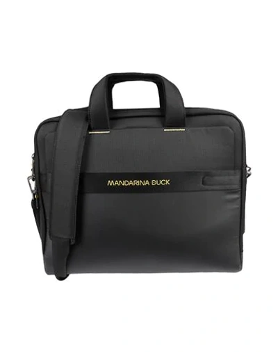 Mandarina Duck Handbags In Black