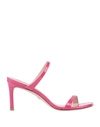 Stuart Weitzman Sandals In Fuchsia