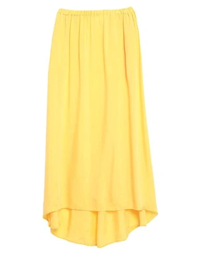 American Vintage Long Skirts In Yellow