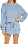 Honeydew Intimates Honeydew Fool For Fall Crop Sweatshirt In Moonlit