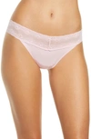 Natori Bliss Perfection Thong In Orchid Pink