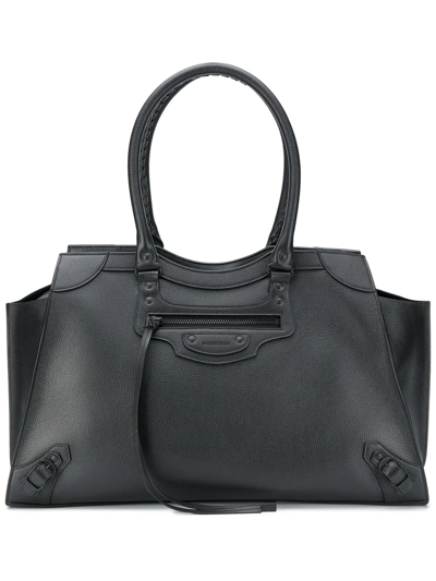 Balenciaga Neo Classic Large Top Handle Bag In Black