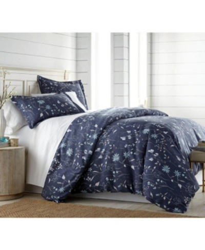 Southshore Fine Linens Secret Meadow Comforter And Sham Set, King In Blue