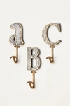 Anthropologie Marquee Letter Hook By  In Bronze Size U