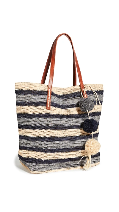 Mar Y Sol Allegra Tote In Dove Natural