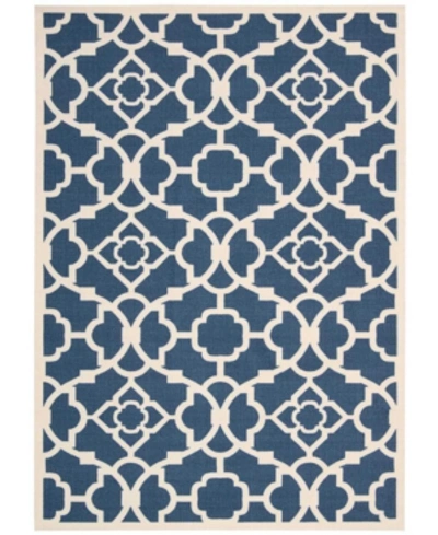 Long Street Looms Shady Brights Sha04 Azure 7'9" X 10'10" Outdoor Area Rug In Lapis