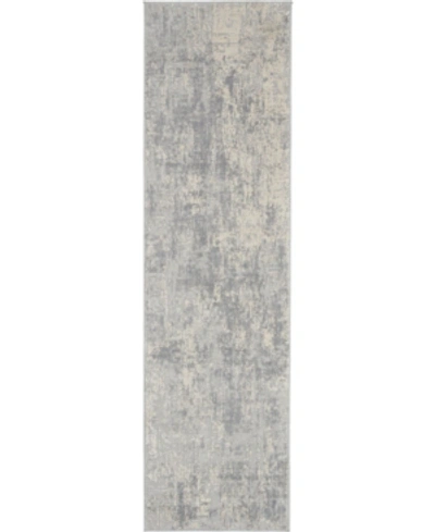 Nourison Rustic Textures Rus01 Ivory 2'2" X 7'6" Runner Rug