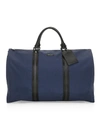 Hook + Albert Nylon Garment Weekender In Navy