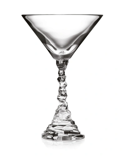 Michael Aram Rock Martini Glass In Clear