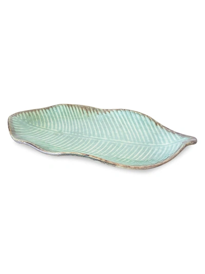Anaya Ceramic Leaf Platter