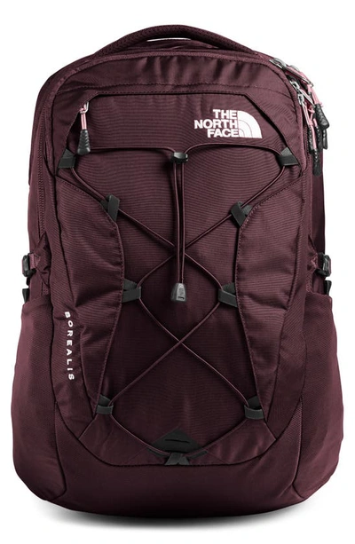 The North Face Borealis Backpack In Root Brown/mesa Rose