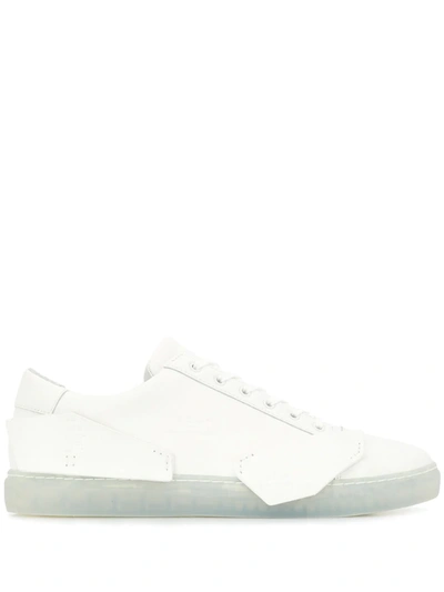 A-cold-wall* Shard Low Top Sneakers In White