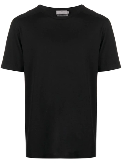 Canali Jersey-knit T-shirt In Black