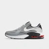 Nike Men's Air Max Excee Casual Shoes In Particle Grey/black/university Red/white