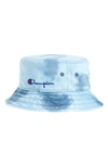 Champion Big Sky Tie Dye Bucket Hat In Big Sky Dye Candid Blue