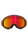 Dragon Dx Base Ion 57mm Snow Goggles In Light Fire/ Red Ion