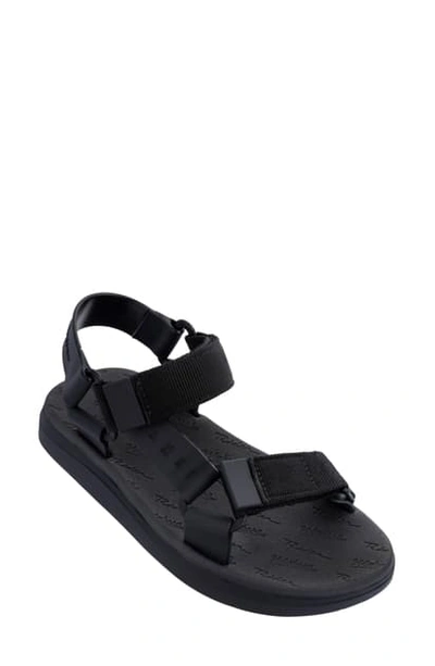 Melissa Papete Rider Sandal In Black