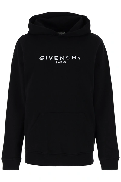 Givenchy Hoodie With Logo In Black