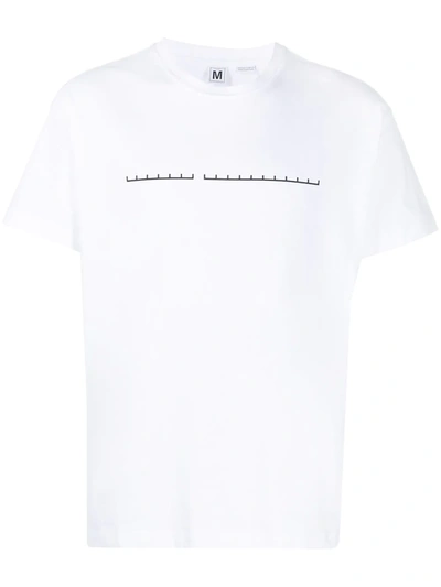 Random Identities Logo-print Cotton T-shirt In White